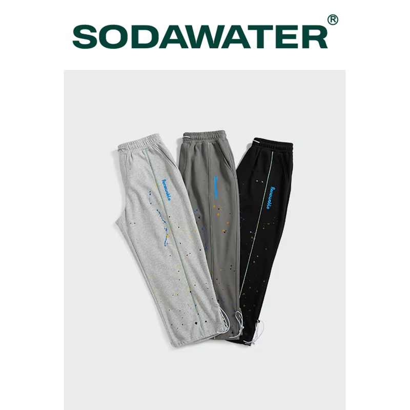 Мужские прямые брюки SODAWATER, серые спортивные штаны в стиле хип-хоп, модель 3666S21, 2019
Мужские прямые брюки SODAWATER, серые спортивные штаны в стиле хип-хоп, модель 3666S21, 2019