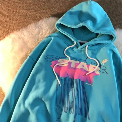 Осенние женские голубые пуловеры hoodieWomen, свободные осенне-зимние пуловеры с бархатной подкладкой, модные брендовые мужские и женские куртк...
Осенние женские голубые пуловеры hoodieWomen, свободные осенне-зимние пуловеры с бархатной подкладкой, модные брендовые мужские и женские куртк...