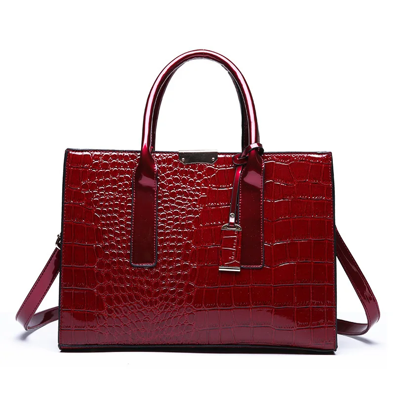 Women's Bag 2021 New Fashion PU Leather Solid Color Retro Gradient Crocodile Pattern Portable Female Bag Messenger Bag
Women's Bag 2021 New Fashion PU Leather Solid Color Retro Gradient Crocodile Pattern Portable Female Bag Messenger Bag