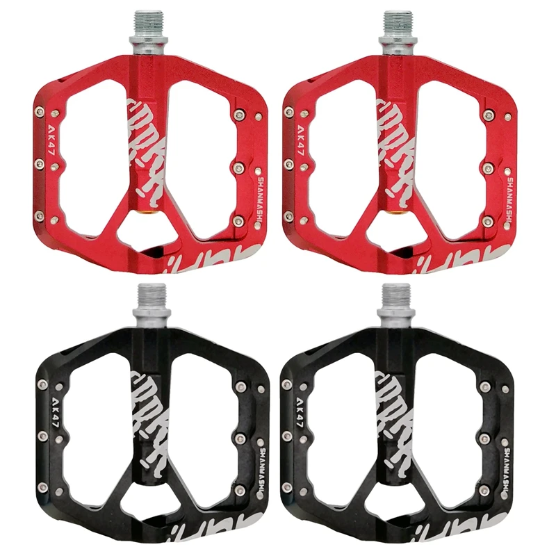 Shanmashi Ultralight Bicycle Pedal Aluminum Alloy CNC Bike Pedal Flat 3 Bearings Pedals for Mountain Road Bike
Shanmashi Ultralight Bicycle Pedal Aluminum Alloy CNC Bike Pedal Flat 3 Bearings Pedals for Mountain Road Bike