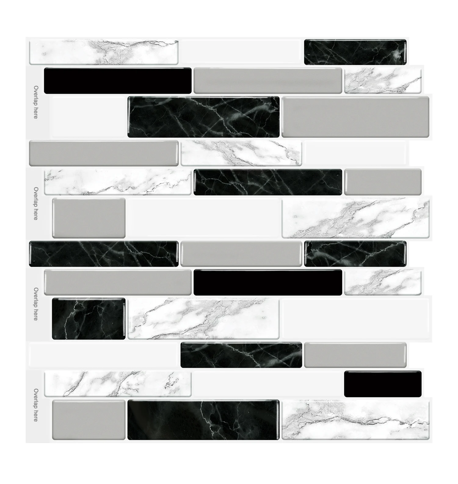 WODECOR Marble 3D Effect Peel And Stick wallpaper,Backsplash Anti-Moisture Self Adhesive Wall Tiles For Kitchen and Bathroom
WODECOR Marble 3D Effect Peel And Stick wallpaper,Backsplash Anti-Moisture Self Adhesive Wall Tiles For Kitchen and Bathroom