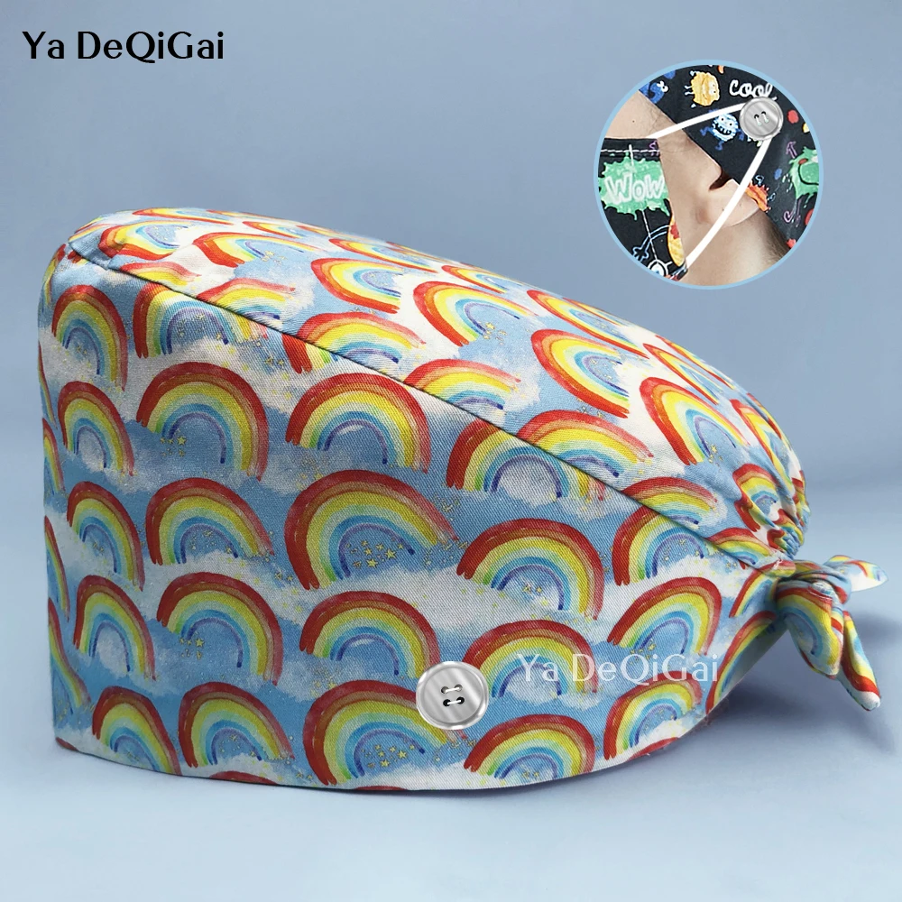 Регулируемая шапка унисекс для медсестры, эластичные красивые шапки с пряжкой, модные докторские шапки Baotou, новинка 2021, хирургические шапки... 
Регулируемая шапка унисекс для медсестры, эластичные красивые шапки с пряжкой, модные докторские шапки Baotou, новинка 2021, хирургические шапки...