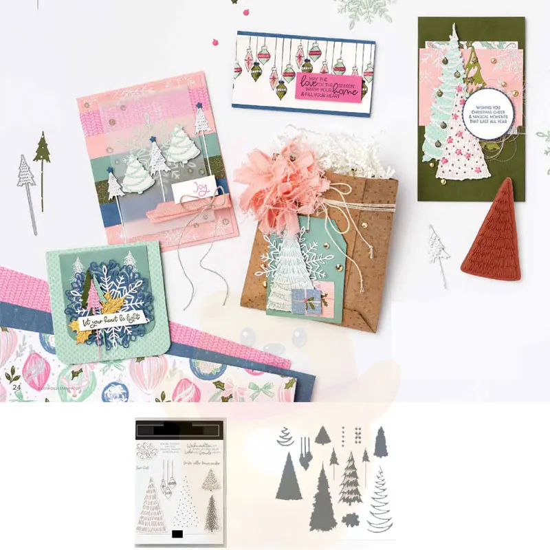 Christmas Tree Grass METAL Cutting Dies Silicone Stamps Scrapbooking New Make Photo Album Card DIY Paper Embossing Craft Supplie
Christmas Tree Grass METAL Cutting Dies Silicone Stamps Scrapbooking New Make Photo Album Card DIY Paper Embossing Craft Supplie