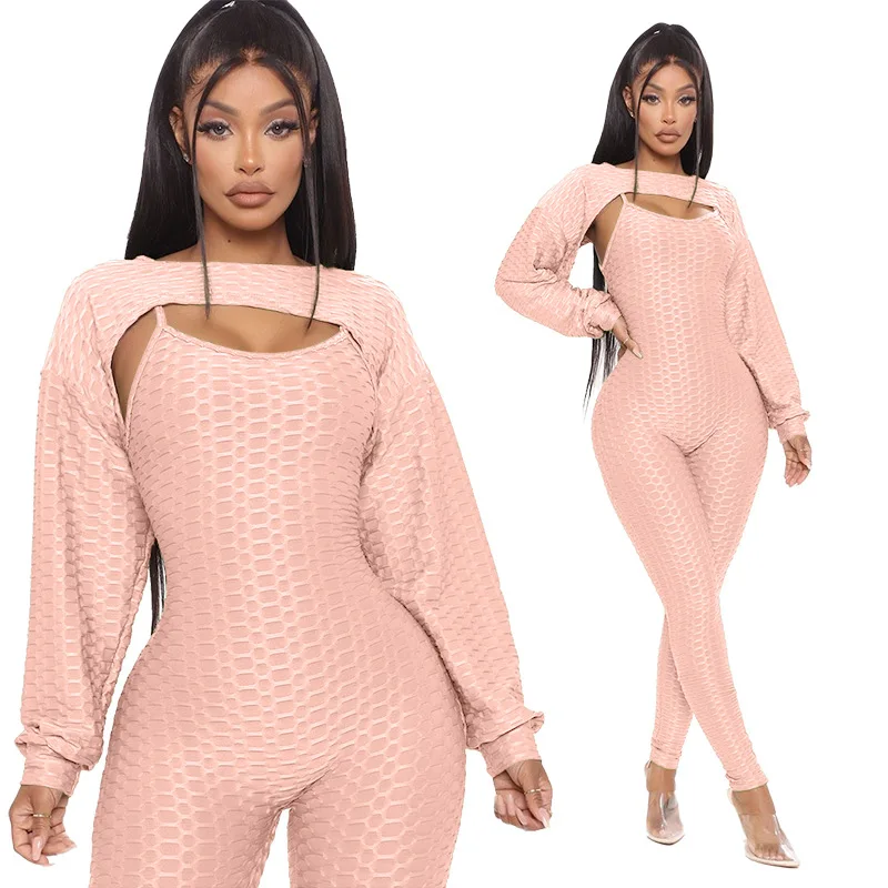 New Spring Autumn Women's Suit Dot Pattern Long Lantern Sleeve Top Underpants Jumpsuit Sportswear Casual Outfits Two Piece Sets
New Spring Autumn Women's Suit Dot Pattern Long Lantern Sleeve Top Underpants Jumpsuit Sportswear Casual Outfits Two Piece Sets