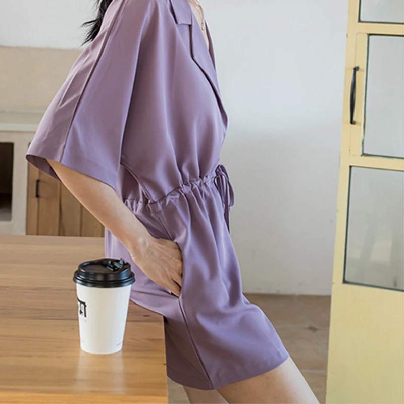 RUGOD V-neck Lapel Drawstring Adjustable Ladies Suit Elegant Fashion OL Basic Solid Suit Jumpsuit 20
RUGOD V-neck Lapel Drawstring Adjustable Ladies Suit Elegant Fashion OL Basic Solid Suit Jumpsuit 20