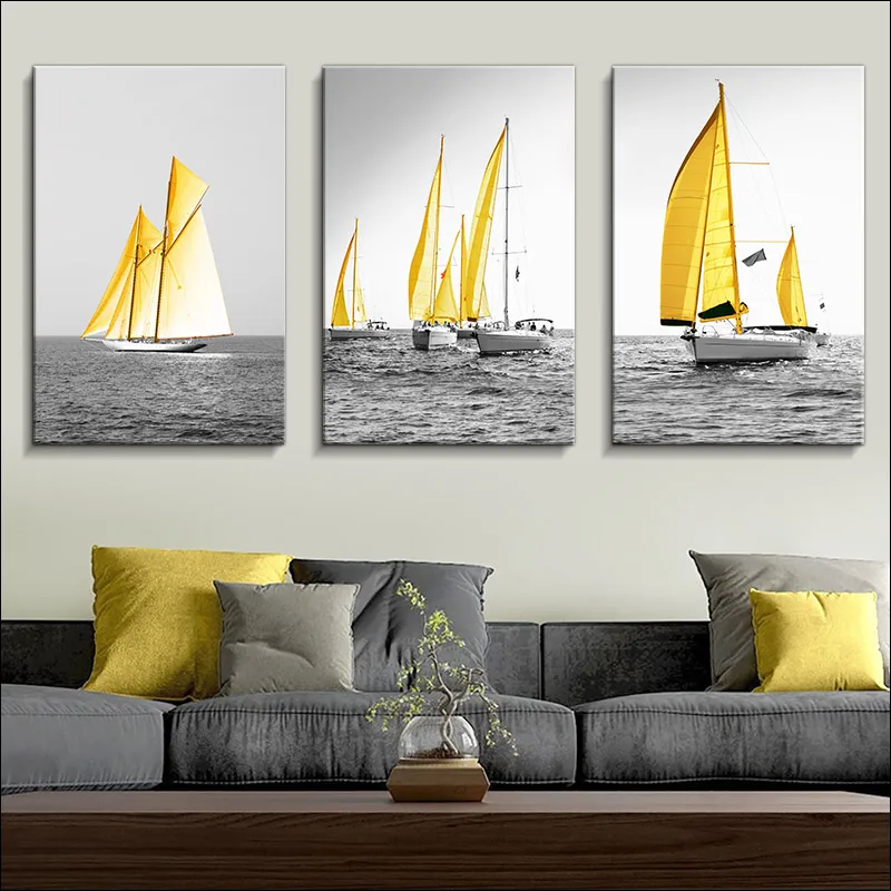 Nordic Simple Canvas Painting, Golden Sailboat Poster, Wall Painting, Boat, Mural, Seascape Painting, Printing Canvas, Thickenin
Nordic Simple Canvas Painting, Golden Sailboat Poster, Wall Painting, Boat, Mural, Seascape Painting, Printing Canvas, Thickenin