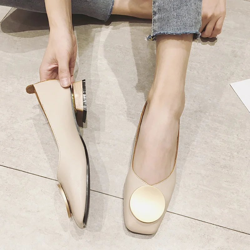 Women Low Heels Pumps PU Leather Office Ladies Square Toe Shallow Brand Shoes Woman Slip On Female Soft Fashion Elegant Shoes
Women Low Heels Pumps PU Leather Office Ladies Square Toe Shallow Brand Shoes Woman Slip On Female Soft Fashion Elegant Shoes