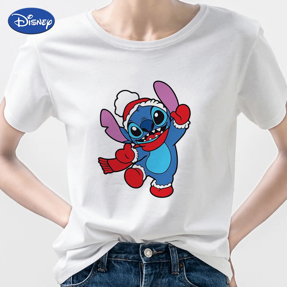 Christmas Stitch Printed T Shirts Womens Clothing Y2k Aesthetic Disney 2021 New Family Look Short Sleeve Ropa Tumblr Mujer Edgy
Christmas Stitch Printed T Shirts Womens Clothing Y2k Aesthetic Disney 2021 New Family Look Short Sleeve Ropa Tumblr Mujer Edgy