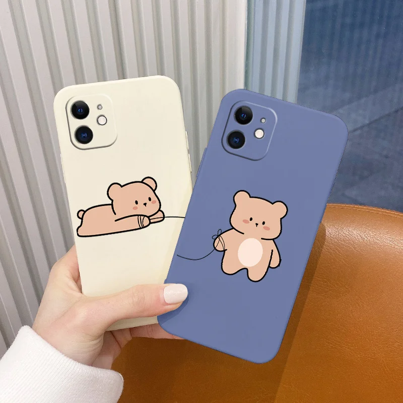 Bear Camera Lens Protect Case For iPhone 13 12 Max Mini 11 Pro Max Soft Phone Cover For X XR XS MAX SE2020 8 7 6 6S Plus
Bear Camera Lens Protect Case For iPhone 13 12 Max Mini 11 Pro Max Soft Phone Cover For X XR XS MAX SE2020 8 7 6 6S Plus