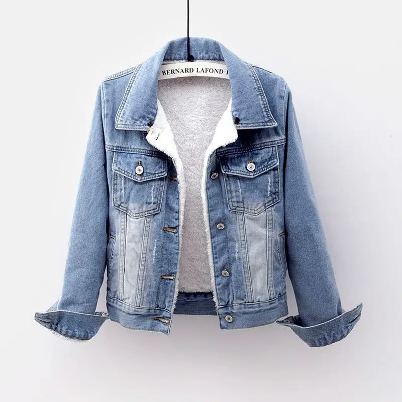 Short Denim Jacket Women Collar Denim Jacket Chest Pocket Slant Pocket Chic Style Hooded Jeans Coats and Jackets
Short Denim Jacket Women Collar Denim Jacket Chest Pocket Slant Pocket Chic Style Hooded Jeans Coats and Jackets