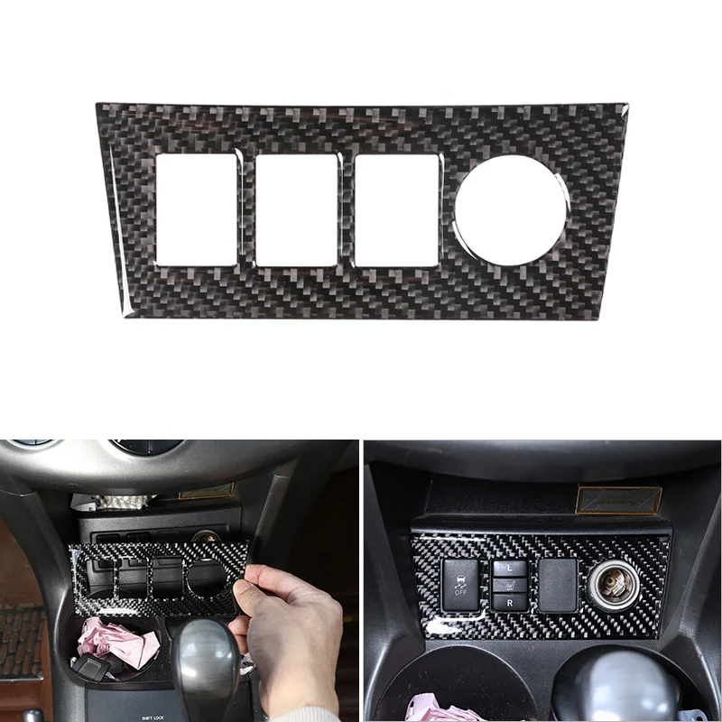 Стайлинг автомобиля, мягкая панель из углеродного волокна для прикуривателя, кнопка переключения, рамка для Toyota Rav4 RAV 4 2006 - 2010 2011 2012
Стайлинг автомобиля, мягкая панель из углеродного волокна для прикуривателя, кнопка переключения, рамка для Toyota Rav4 RAV 4 2006 - 2010 2011 2012