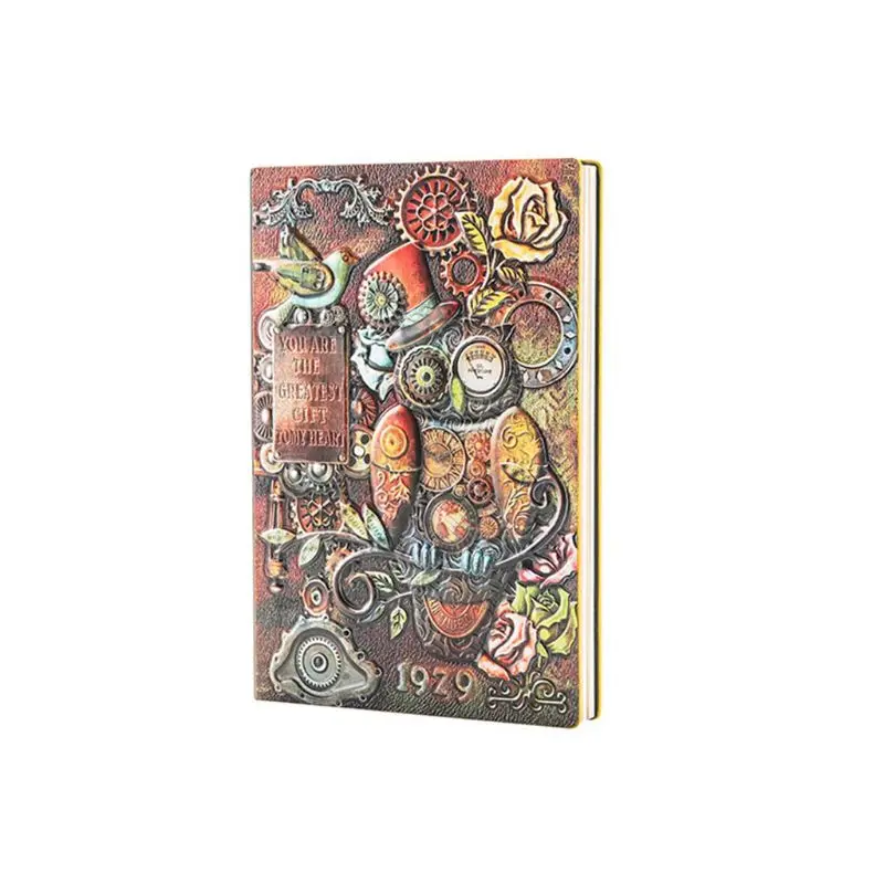Creative Mechanical Owl Embossed A5 Leather Notebook Journal Notepad Travel Diary Planner School Office Supplies
Creative Mechanical Owl Embossed A5 Leather Notebook Journal Notepad Travel Diary Planner School Office Supplies