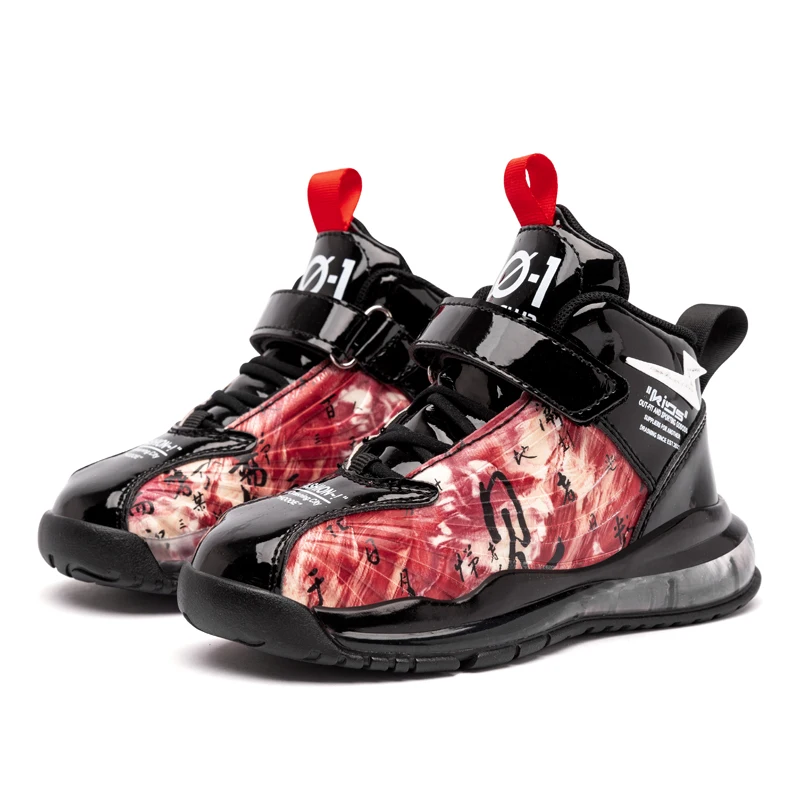 Детские баскетбольные туфли, водонепроницаемые и дышащие кроссовки, легкая Нескользящая обувь для улицы 
Детские баскетбольные туфли, водонепроницаемые и дышащие кроссовки, легкая Нескользящая обувь для улицы