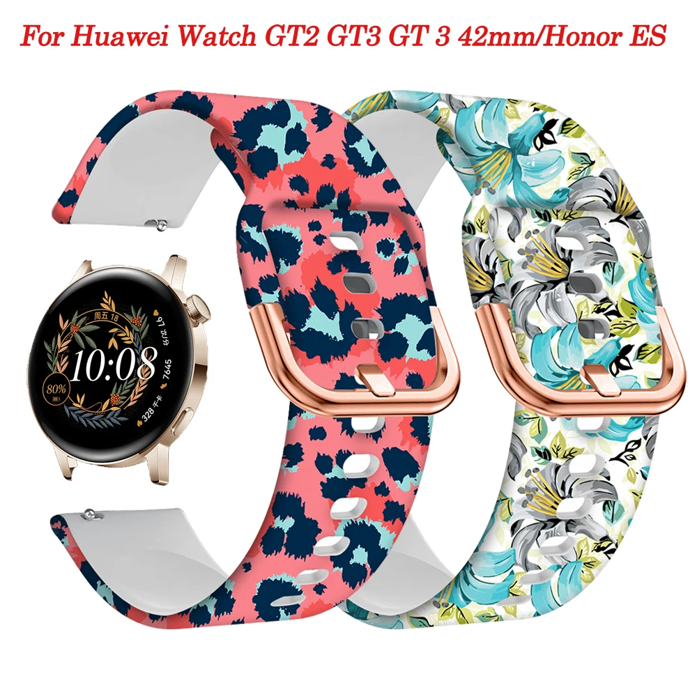 Ремешок силиконовый для смарт-часов Huawei Watch GT2 GT3 GT 2/GT 3 42 мм, браслет с принтом 20 мм, аксессуары для смарт-часов
Ремешок силиконовый для смарт-часов Huawei Watch GT2 GT3 GT 2/GT 3 42 мм, браслет с принтом 20 мм, аксессуары для смарт-часов