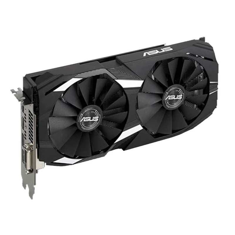 Видеокарта ASUS RX 580 8 ГБ GDDR5 AMD Radeon RX580 видеокарта для PUBG экран компьютерных игр VGA DVI