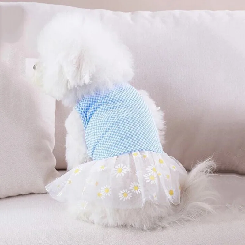 Summer Dog Dress Pet Princess Skirt Sweet Puppy Dresses Pet Flower Gauze Dog Vest Apparel For Dogs And Cats
Summer Dog Dress Pet Princess Skirt Sweet Puppy Dresses Pet Flower Gauze Dog Vest Apparel For Dogs And Cats
