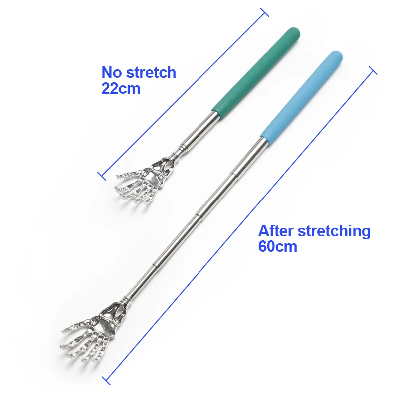 Stick Scraping Back Telescopic Scratching Back Claw Massager Body Scraper Extendable Telescoping Itch Health Care Massage Tool 
Stick Scraping Back Telescopic Scratching Back Claw Massager Body Scraper Extendable Telescoping Itch Health Care Massage Tool