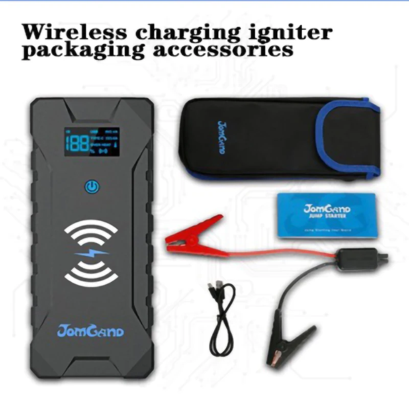 OEING 22000mAh Car Jump Starter A1 12V 2000A Peak Portable Emergency Starter Wireless Charge Power Bank Booster Start Device
OEING 22000mAh Car Jump Starter A1 12V 2000A Peak Portable Emergency Starter Wireless Charge Power Bank Booster Start Device