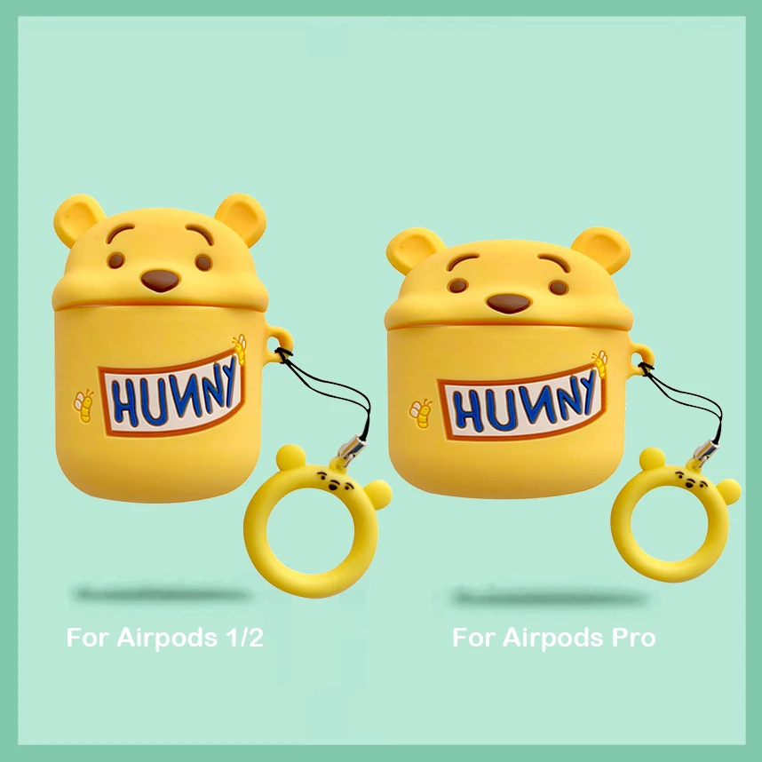 Cartoon LUCKY Bear Airpods Case Soft Silicone Funny Novelty Anime Kawaii Earphones Waterproof Cover
Cartoon LUCKY Bear Airpods Case Soft Silicone Funny Novelty Anime Kawaii Earphones Waterproof Cover