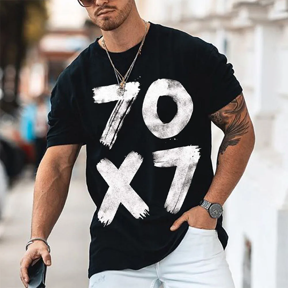Fashion T-shirt Western Style 2021 Summer Loose Casual Temperament Oversize Letter Printing Solid Color Round Neck Summer
Fashion T-shirt Western Style 2021 Summer Loose Casual Temperament Oversize Letter Printing Solid Color Round Neck Summer