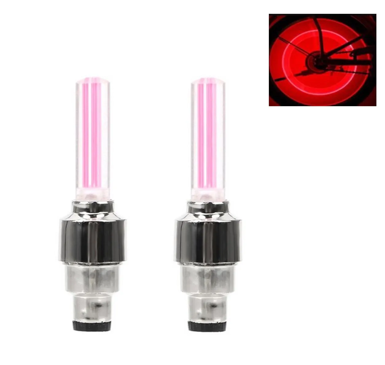 2* Safty Wheel Warning Valve Light Lamp Fluorescent Stick Type Automobile Motorcycle Bicycle Car Lights Accessories
2* Safty Wheel Warning Valve Light Lamp Fluorescent Stick Type Automobile Motorcycle Bicycle Car Lights Accessories