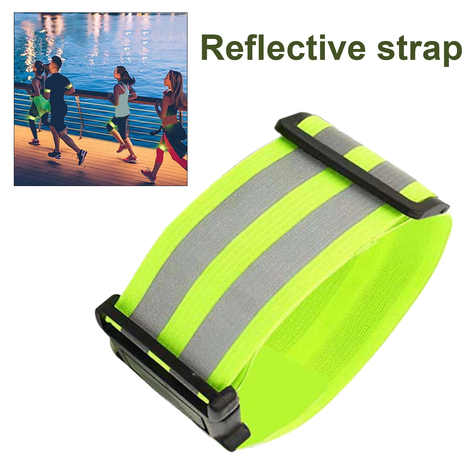 Reflective Band Adjustable Safe Bicycle Reflective Strap For Night Running Jogging
Reflective Band Adjustable Safe Bicycle Reflective Strap For Night Running Jogging