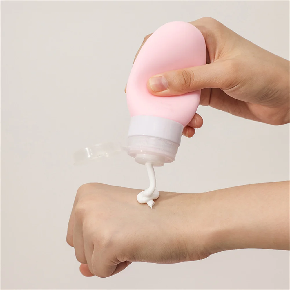 38/60ml Travel Cosmetics Bottles Silica Gel Empty Container Skincare Shower Gel Shampoo Jars Tools Portable Extrusion Bottle
38/60ml Travel Cosmetics Bottles Silica Gel Empty Container Skincare Shower Gel Shampoo Jars Tools Portable Extrusion Bottle