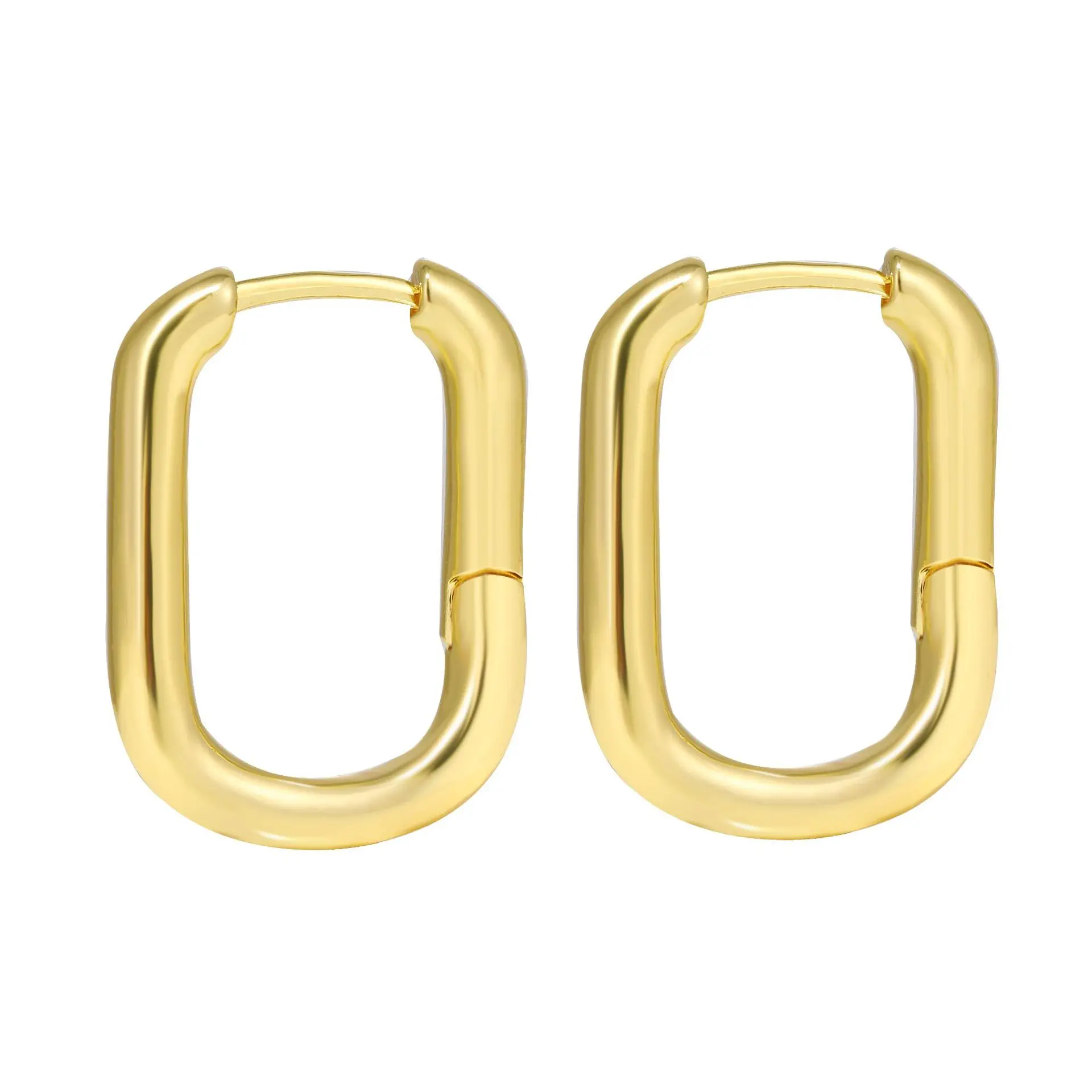 Simple Oval Earrings Personality Smooth U-shaped Metal Earrings Hipster Retro Geometric Earrings.
Simple Oval Earrings Personality Smooth U-shaped Metal Earrings Hipster Retro Geometric Earrings.