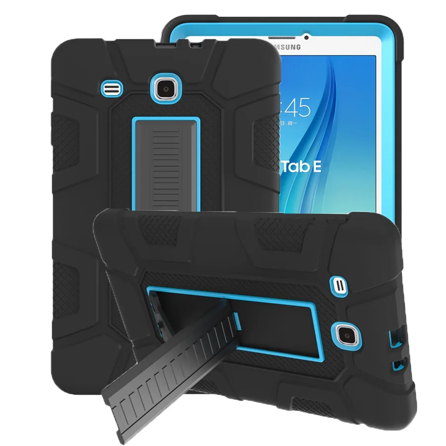 Rugged Hybrid Armor Case For Samsung Galaxy Tab E 9.6 SM-T560 T561 Shock-Absorption Silicone+PC Cover With Kickstand+Film+Pen
Rugged Hybrid Armor Case For Samsung Galaxy Tab E 9.6 SM-T560 T561 Shock-Absorption Silicone+PC Cover With Kickstand+Film+Pen