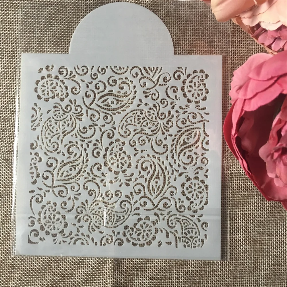 1Pcs 15cm 5.9" Flourish DIY Layering Stencils Wall Painting Scrapbook Coloring Embossing Album Decorative Paper Card Template
1Pcs 15cm 5.9" Flourish DIY Layering Stencils Wall Painting Scrapbook Coloring Embossing Album Decorative Paper Card Template