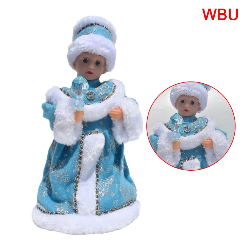 30cm Cute Christmas Russia Electric Music Toys Ornaments Creative Singing Doll Decor
30cm Cute Christmas Russia Electric Music Toys Ornaments Creative Singing Doll Decor
