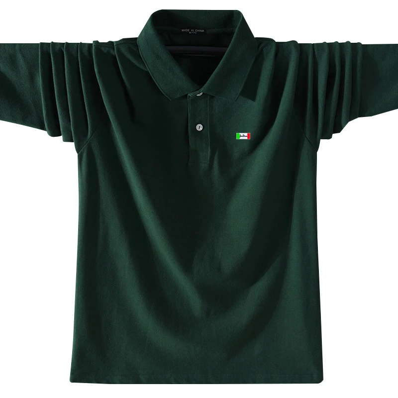 Men's Spring and Autumn 100% Cotton High Quality Long Sleeve Casual Polos Shirt Homme Fashion Lapel Collar Golf Sports Top S-5XL
Men's Spring and Autumn 100% Cotton High Quality Long Sleeve Casual Polos Shirt Homme Fashion Lapel Collar Golf Sports Top S-5XL