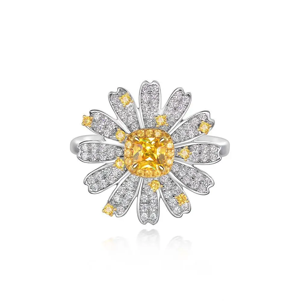 Top Grade Brand Real S925 Sterling Silver Finger Rings Flower Twinkle Ring Fine Jewelry Fashion Ornament
Top Grade Brand Real S925 Sterling Silver Finger Rings Flower Twinkle Ring Fine Jewelry Fashion Ornament