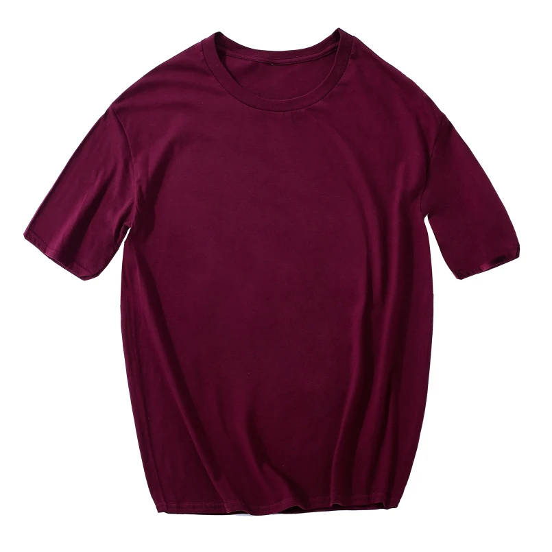 Pure Color T-Shirt Men 100% Cotton Loose Casual T Shirt Short-Sleeve Man Tops 2020 Solid Color Summer Jersey Costume Men Tees 
Pure Color T-Shirt Men 100% Cotton Loose Casual T Shirt Short-Sleeve Man Tops 2020 Solid Color Summer Jersey Costume Men Tees
