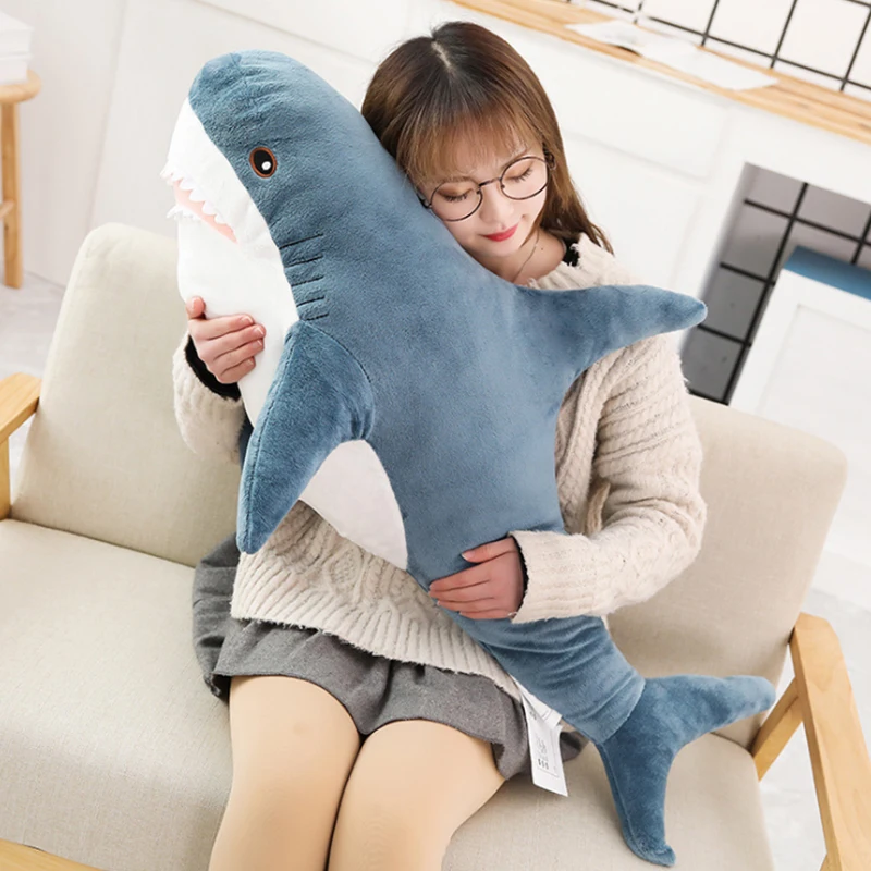60CM New Cute Creative Toy Shark Doll Pillow Plush Toy Sleeping Pillow Sofa Home Car Decoration Plush Toy Birthday Gift
60CM New Cute Creative Toy Shark Doll Pillow Plush Toy Sleeping Pillow Sofa Home Car Decoration Plush Toy Birthday Gift