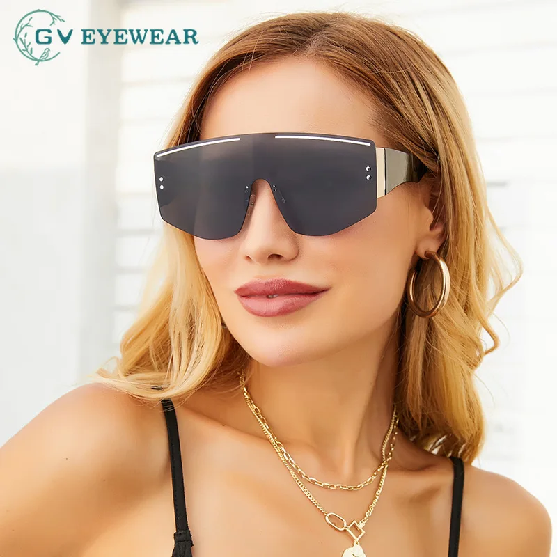 UV400 2021 New Square Sunglasses For Women Men Luxury Designer Vintage Sun Glasses Oversized With Rimless Frame GV EYEWEAR
UV400 2021 New Square Sunglasses For Women Men Luxury Designer Vintage Sun Glasses Oversized With Rimless Frame GV EYEWEAR