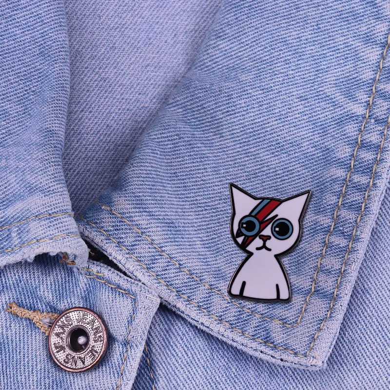 DZ1845 Cool Cat Enamel Pins Brooches Woman Men Backpack Bags Badge Fashion Lapel Jewelry Friends Fans Birthday Gifts
DZ1845 Cool Cat Enamel Pins Brooches Woman Men Backpack Bags Badge Fashion Lapel Jewelry Friends Fans Birthday Gifts