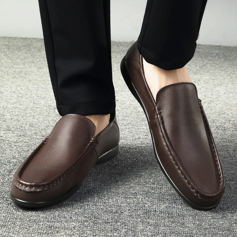 Zapatos Casuales Para Hombre Mens Casual Shoes Hot Sale Fashion Men Loafers For Black Zapatos Hombre Man Men's Leather
Zapatos Casuales Para Hombre Mens Casual Shoes Hot Sale Fashion Men Loafers For Black Zapatos Hombre Man Men's Leather