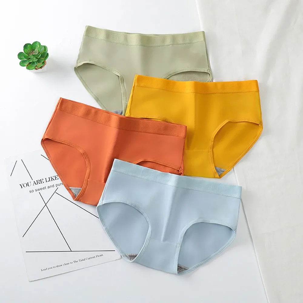 Women's Panties Milk Silk Solid Color Seamless Breathable Buttocks Girl Briefs Mid-waist Bikini Sexy Lingerie Трусы
Women's Panties Milk Silk Solid Color Seamless Breathable Buttocks Girl Briefs Mid-waist Bikini Sexy Lingerie Трусы