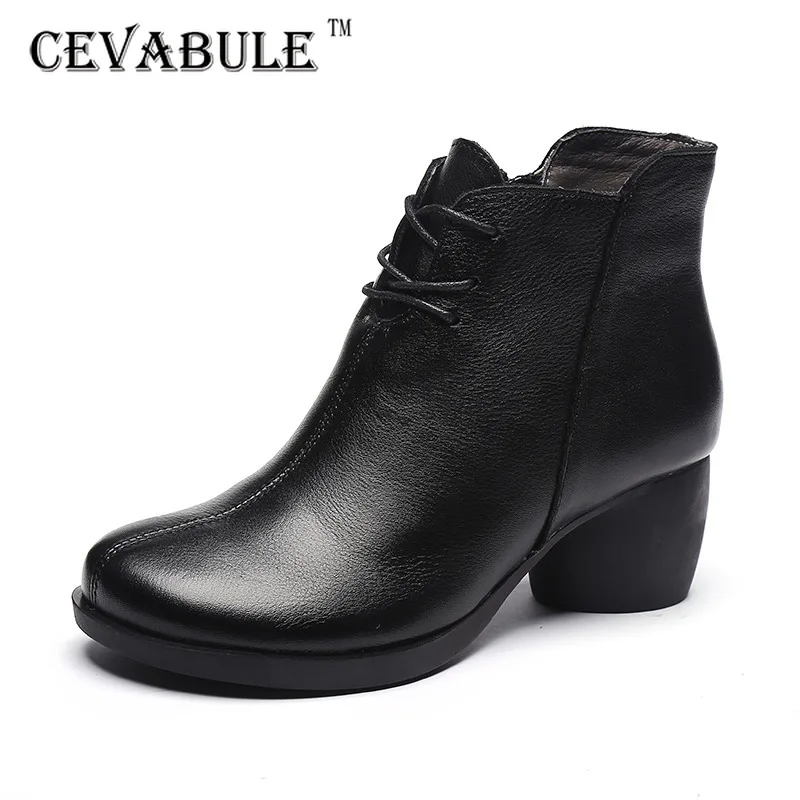 CEVABULE 2021 Winter New Retro Leather Comfortable Thick Heel Women Boots High Heel Leather Boots Short Boots Women CX
CEVABULE 2021 Winter New Retro Leather Comfortable Thick Heel Women Boots High Heel Leather Boots Short Boots Women CX