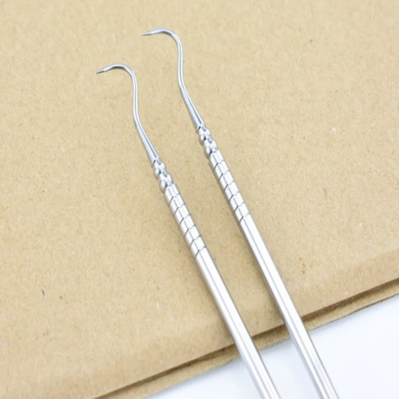 1PCS Stainless Steel Double Ends Dentist Teeth Clean Hygiene Explorer Probe hook Pick Dental Tool Products
1PCS Stainless Steel Double Ends Dentist Teeth Clean Hygiene Explorer Probe hook Pick Dental Tool Products