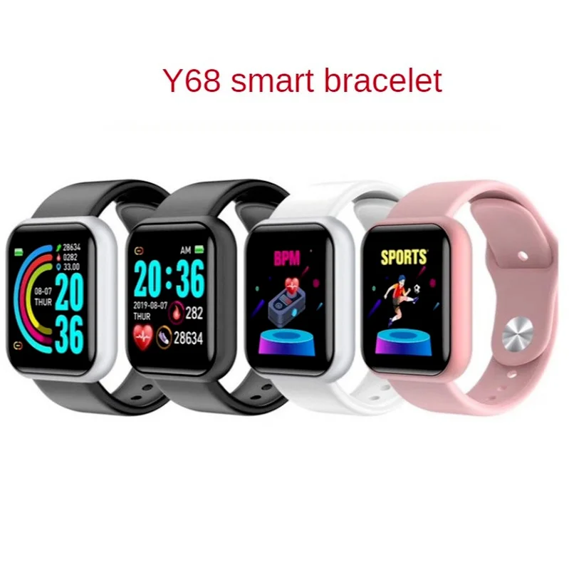Y68 Smart Watch Men Wristwatches Smartwatch Electronic Clock Fitness Monitor Men Gift Reloj inteligente for Huawei Relogio SB001
Y68 Smart Watch Men Wristwatches Smartwatch Electronic Clock Fitness Monitor Men Gift Reloj inteligente for Huawei Relogio SB001