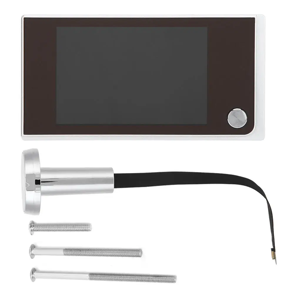 2021 Door Eye Camera 3.5" Digital LCD 120 Degree Peephole Viewer Photo Visual Monitoring ElectronicCat EyeCameraDigital Door
2021 Door Eye Camera 3.5" Digital LCD 120 Degree Peephole Viewer Photo Visual Monitoring ElectronicCat EyeCameraDigital Door