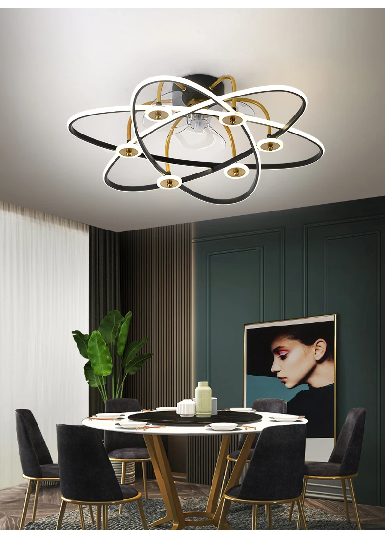 Led ceiling fan light bedroom living room decoration remote control + app, silent fan, fine copper motor, diameter 50cm-100cm
Led ceiling fan light bedroom living room decoration remote control + app, silent fan, fine copper motor, diameter 50cm-100cm