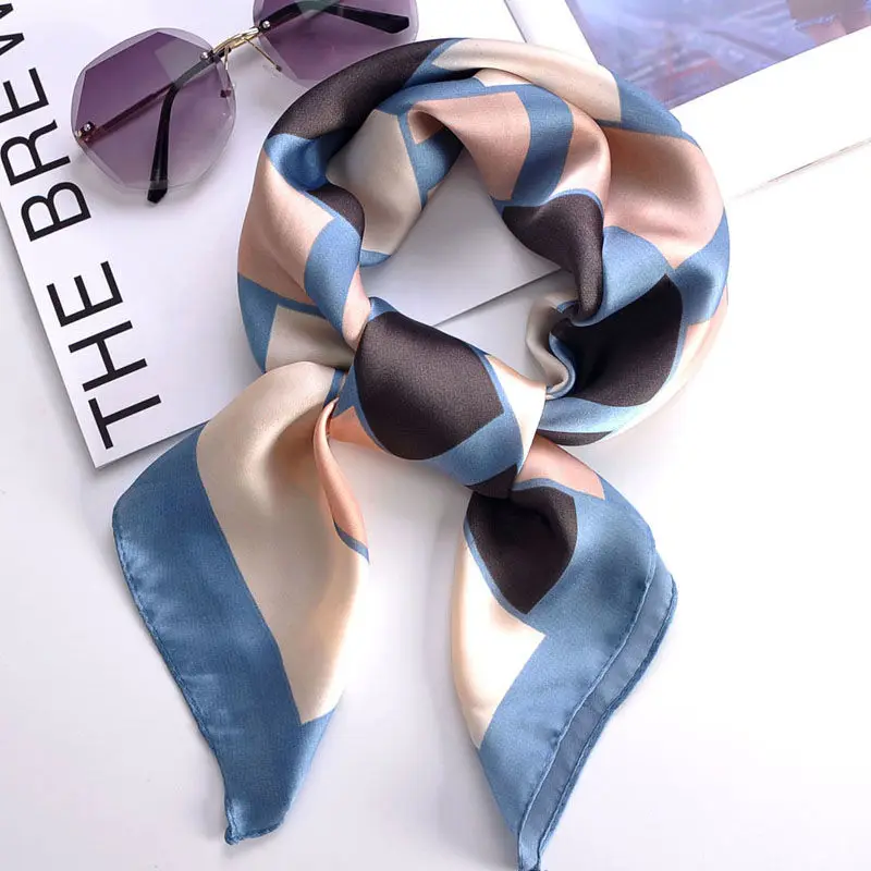 Hot Sale 2021 Female Silk Neck Scarf Square Hair Scarves Foulard Head Brand Shawls And Wraps Neckerchief Bandana
Hot Sale 2021 Female Silk Neck Scarf Square Hair Scarves Foulard Head Brand Shawls And Wraps Neckerchief Bandana