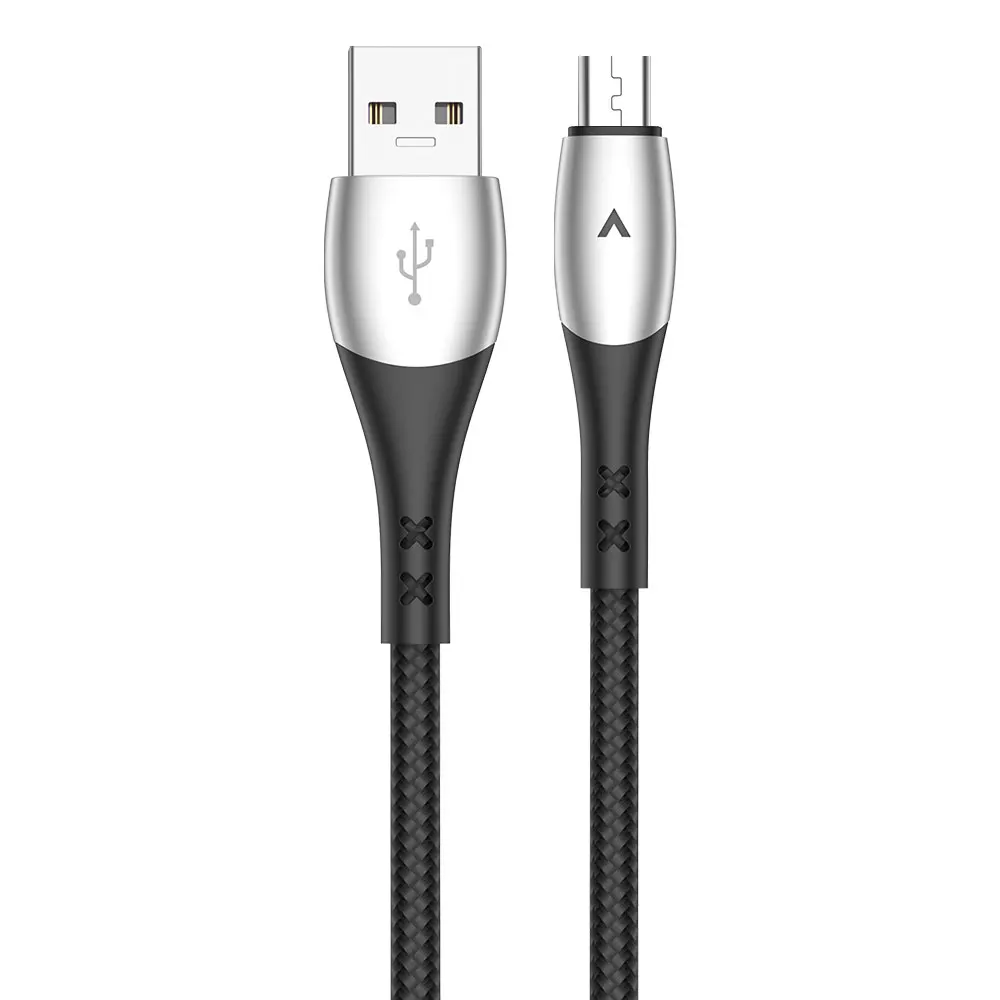 Микро кабель SmartDevil из цинкового сплава универсальный USB для Android передачи данных