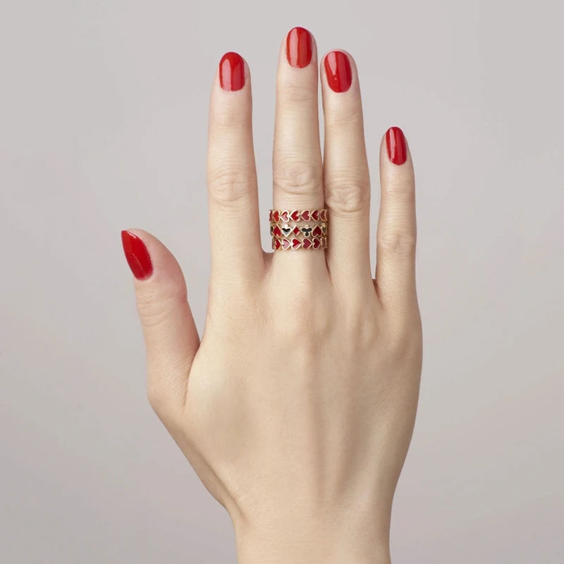 Heart-shaped Surround Rings Purple Red Black Blue Yellow Green Rings Fashion Reunion For Women Fashion Jewelry 2021 New
Heart-shaped Surround Rings Purple Red Black Blue Yellow Green Rings Fashion Reunion For Women Fashion Jewelry 2021 New