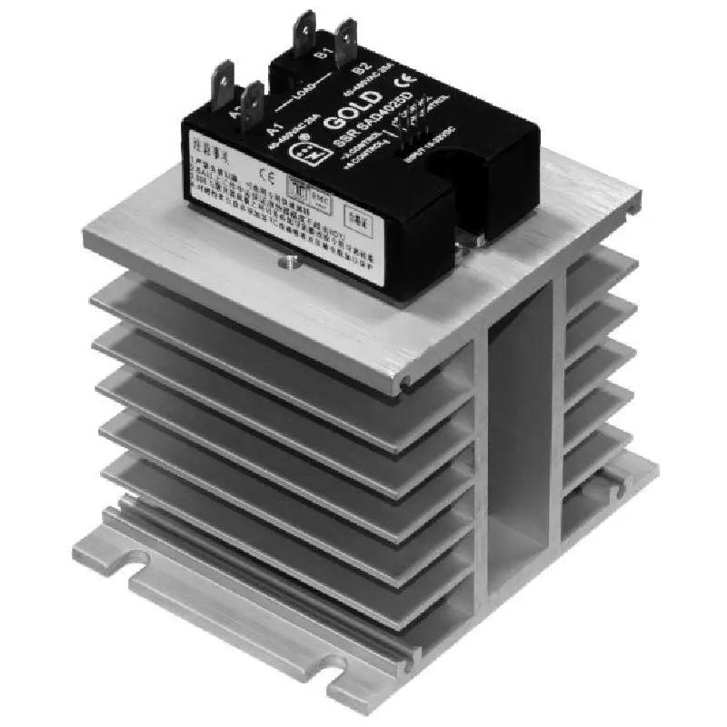 Single-phase Solid State Relay 60A SAP4860D DC Control AC SSR 
Single-phase Solid State Relay 60A SAP4860D DC Control AC SSR