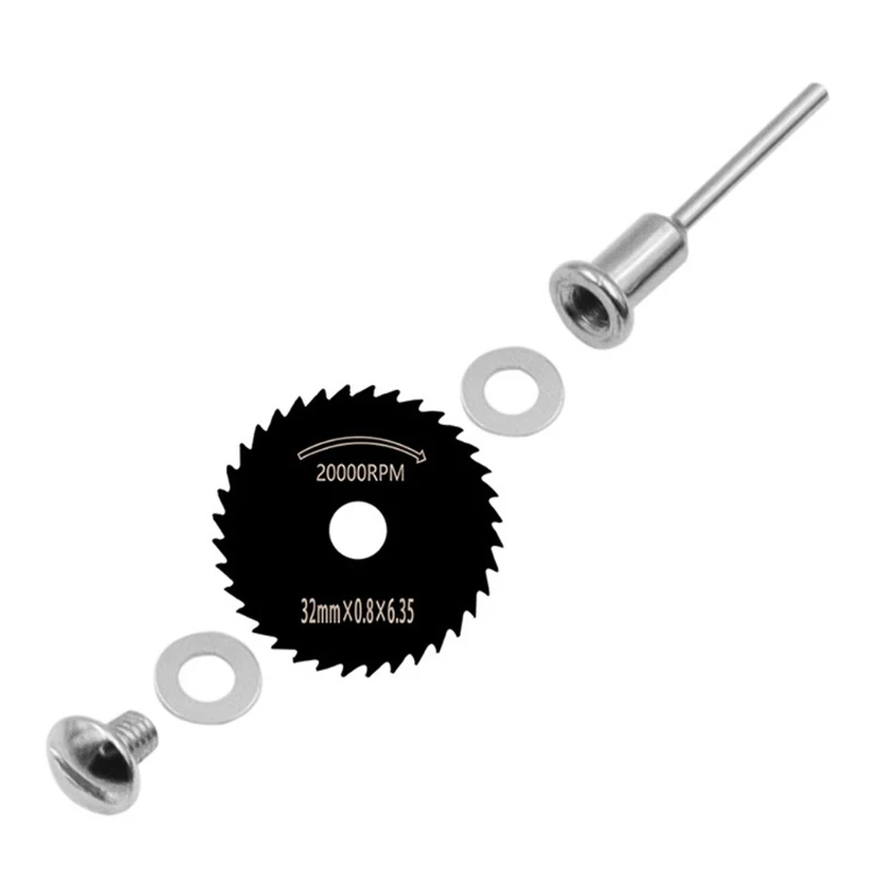 7pcs/set Mini High Speed Steel Saw Web Circular Rotary Cutting Blade Wheel Discs Mandrel Electric Grinding Accessories
7pcs/set Mini High Speed Steel Saw Web Circular Rotary Cutting Blade Wheel Discs Mandrel Electric Grinding Accessories