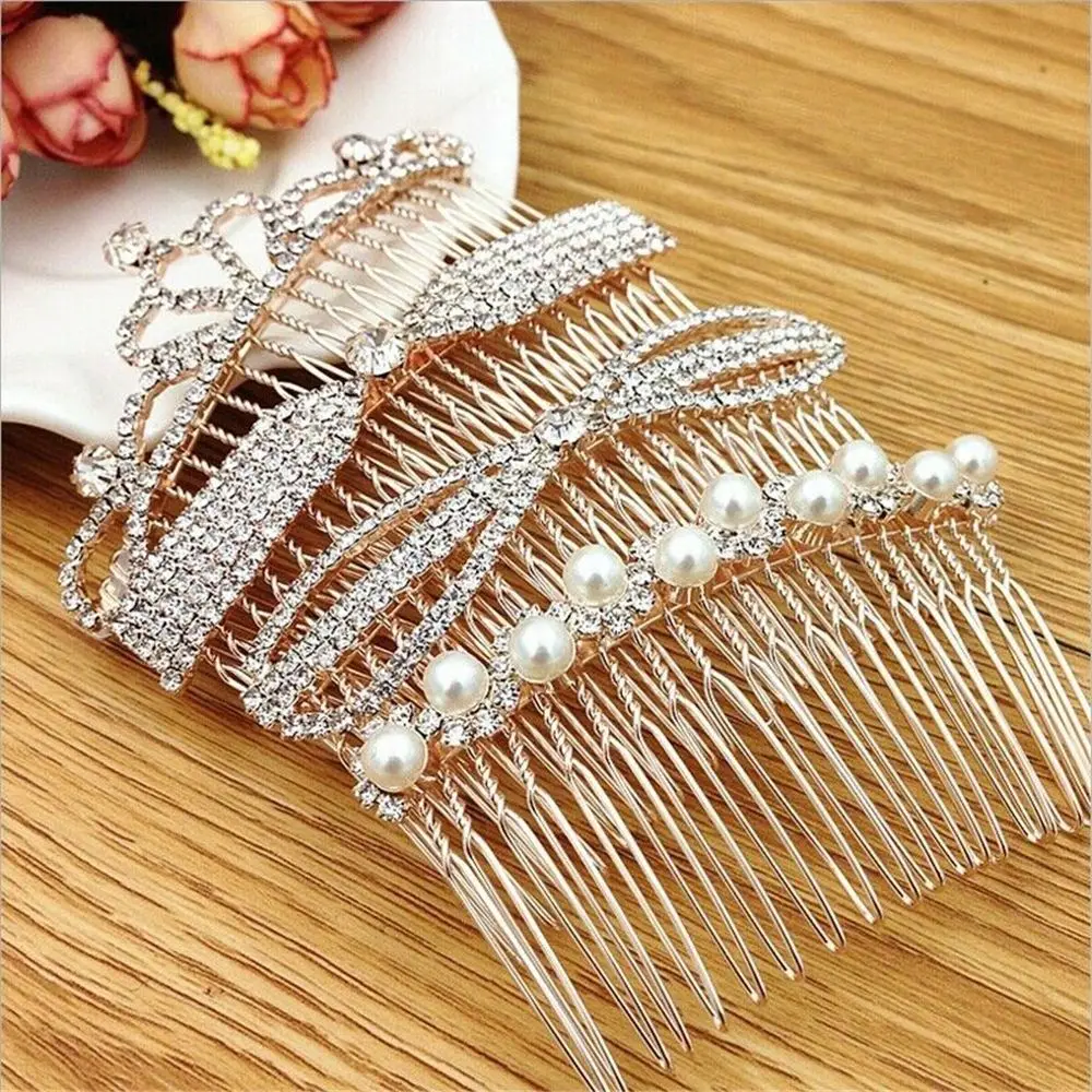 Women Rhinestone Comb Hairpin Hair Clip Barrette Bobby Pin Bridal Hair Accessory Jewelry Wedding Hair Accessories
Women Rhinestone Comb Hairpin Hair Clip Barrette Bobby Pin Bridal Hair Accessory Jewelry Wedding Hair Accessories